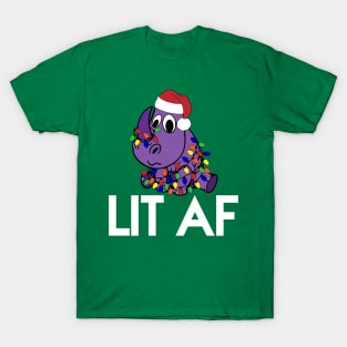 LTO Lit AF Twitch Logo Design T-Shirt